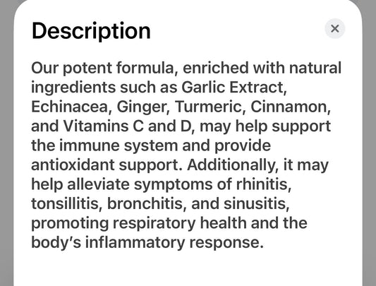 V-ITALBOOST – Daily Immune & Antioxidant Support