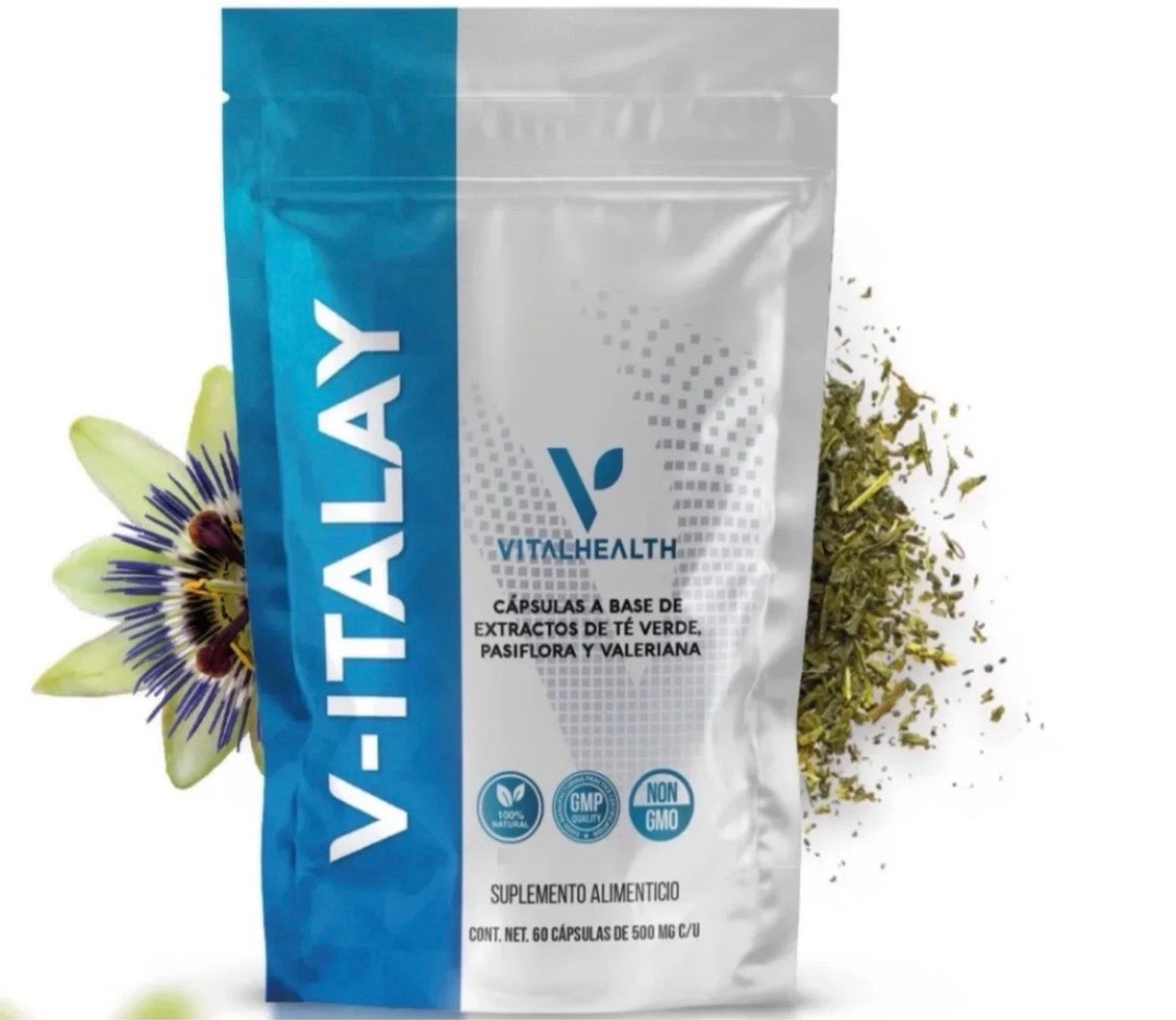 V-ITALAY Herbal Supplement for Relaxation & Nighttime Wellness | 60 Capsules