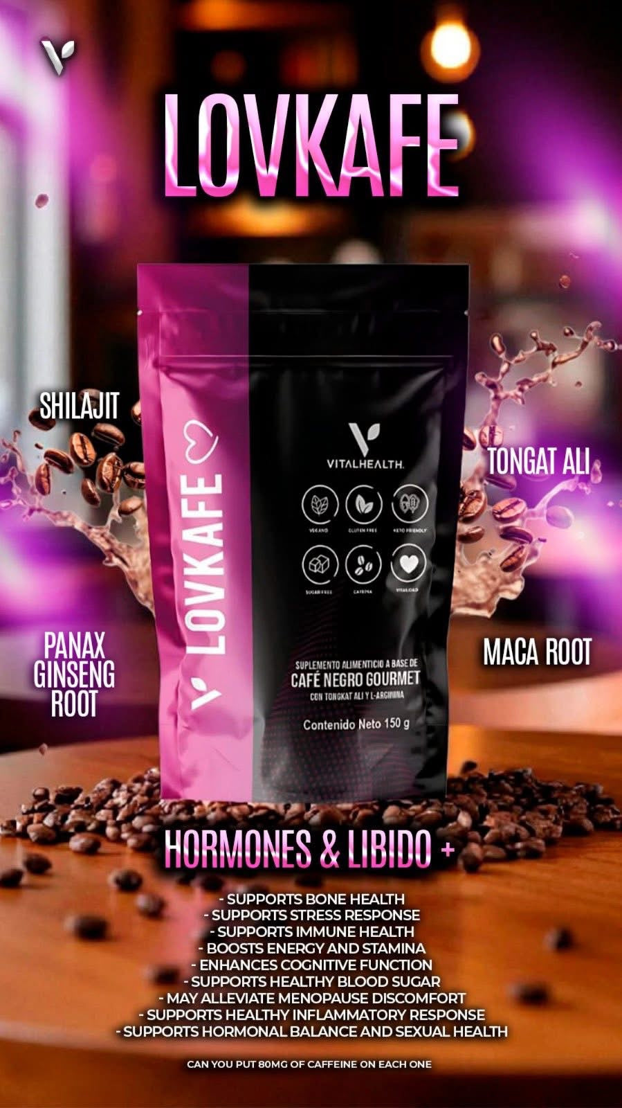 💖 LovKafe® – Café Funcional para Vitalidad y Bienestar Diario