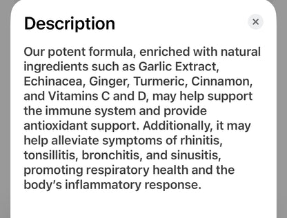V-ITALBOOST – Daily Immune & Antioxidant Support