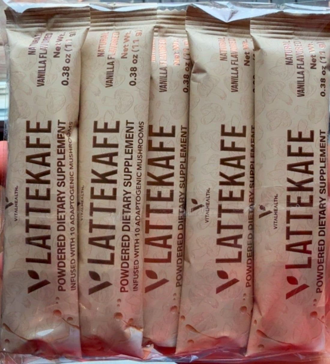5 Cups V-LatteKafe Sample